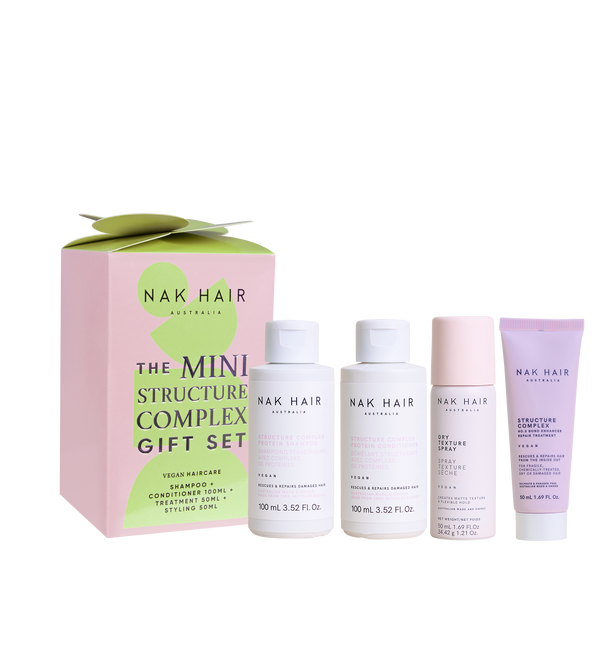 Nak The Mini Structure Complex Gift Set Travel Pack - Kess Hair and Beauty