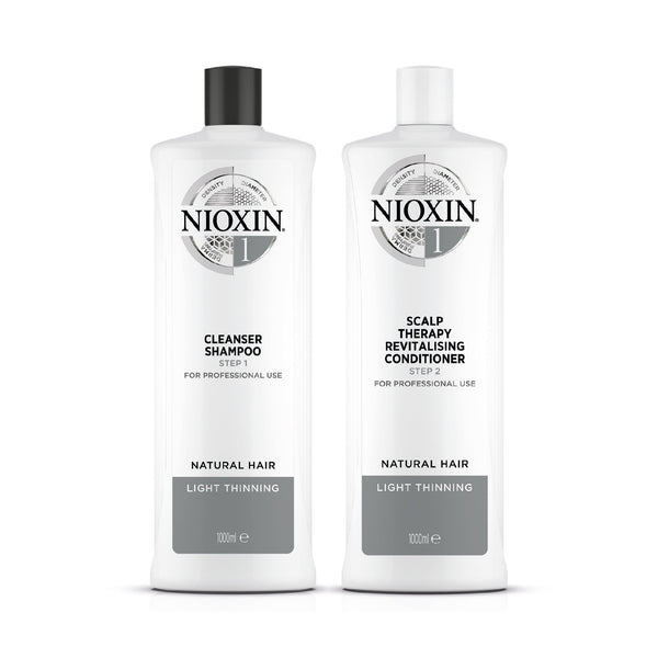Nioxin System 1 1L Duo - Kess Hair and Beauty