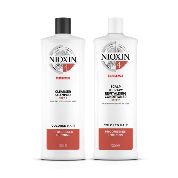 Nioxin System 4 1 Litre Duo - Kess Hair and Beauty