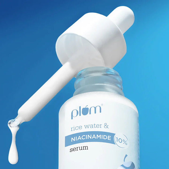 Plum - 10% Niacinamide Serum for Face with Rice Water 15ml