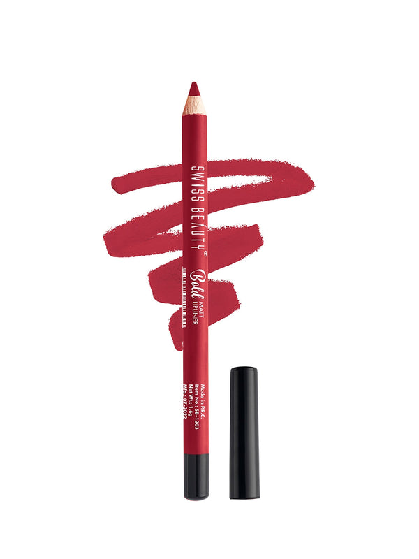 Swiss Beauty Bold Matt Lipliner Royal Red