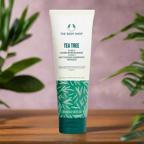 The Body Shop - Tea Tree 3-In-1 Wash Scrub Mask 125ml