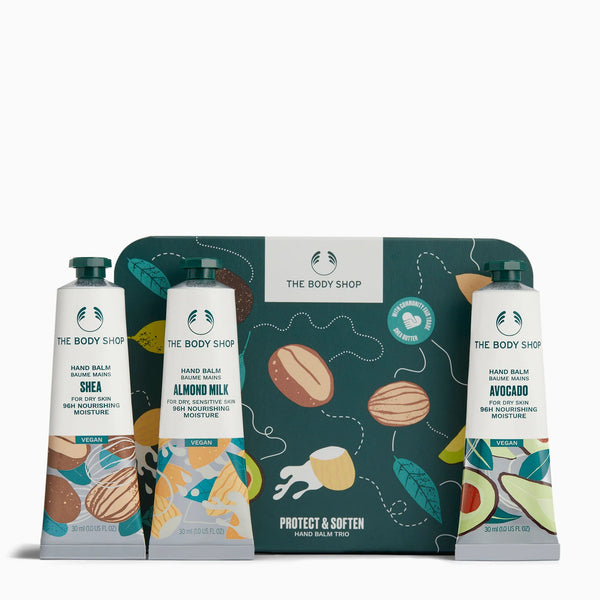The Body Shop - Protect & Soften Hand Balm Trio Pack