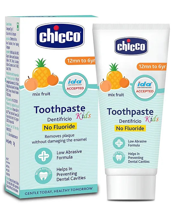 Chicco Dentifricio Toothpaste Mix Fruit Flavour - 50 gm