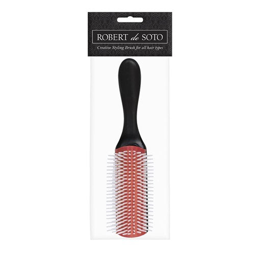 Robert De Soto Anti-Static 9 Row Styling Hair Brush - Kess Hair and Beauty