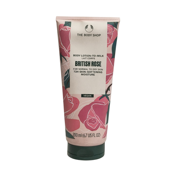 The Body Shop - British Rose Lotion-to-Milk 200ML