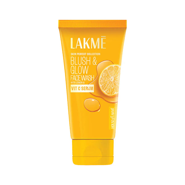 Lakme Blush & Glow Lemon Freshness Gel Face Wash With Lemon Extracts 100g