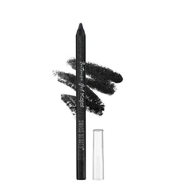 Swiss Beauty Intense Gel Kajal Glittery Black