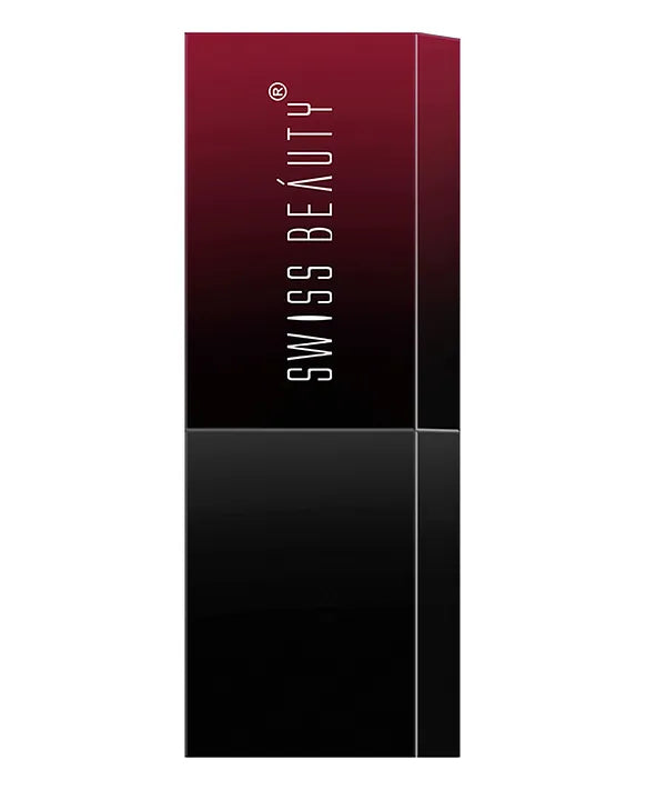 Swiss Beauty - HD Matte Lipstick Siren In Scarlet Shade No. 1