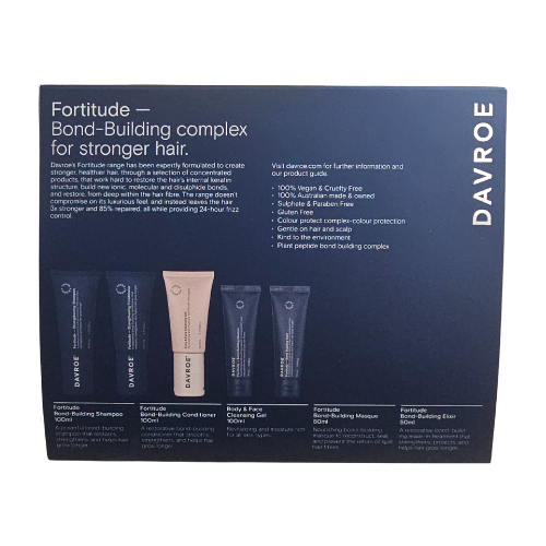 Davroe - Fortitude Christmas Pack - Bond-Building Complex for Stronger Hair