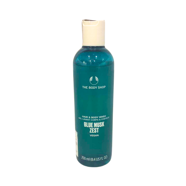 The Body Shop - Blue Musk Zest Hair & Body Wash 250ml