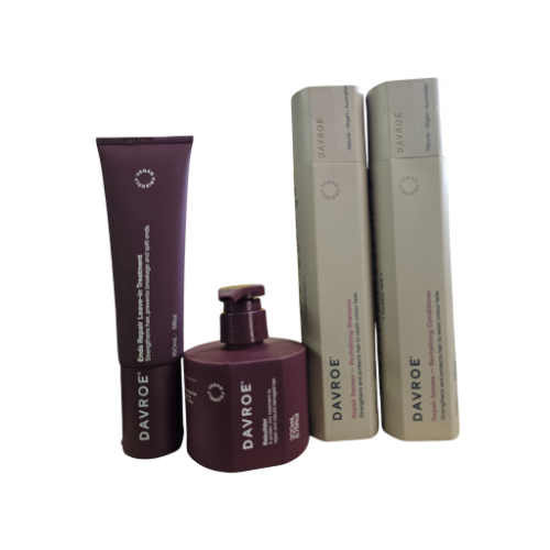 Davroe - Repair Senses Quad Christmas Pack - Restored, Protected, Stronger Hair