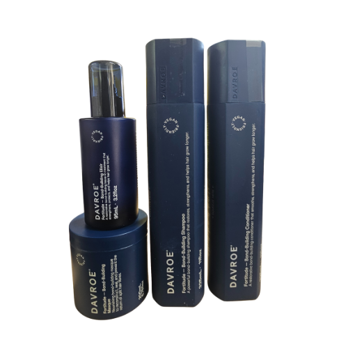 Davroe - Fortitude Quad Christmas Pack - Bond-Building Complex for Stronger Hair