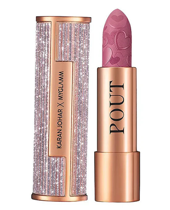 MyGlamm - Pout By Karan Johar Intense Matte Plumping Lipstick - Paparazzi Pout 4g