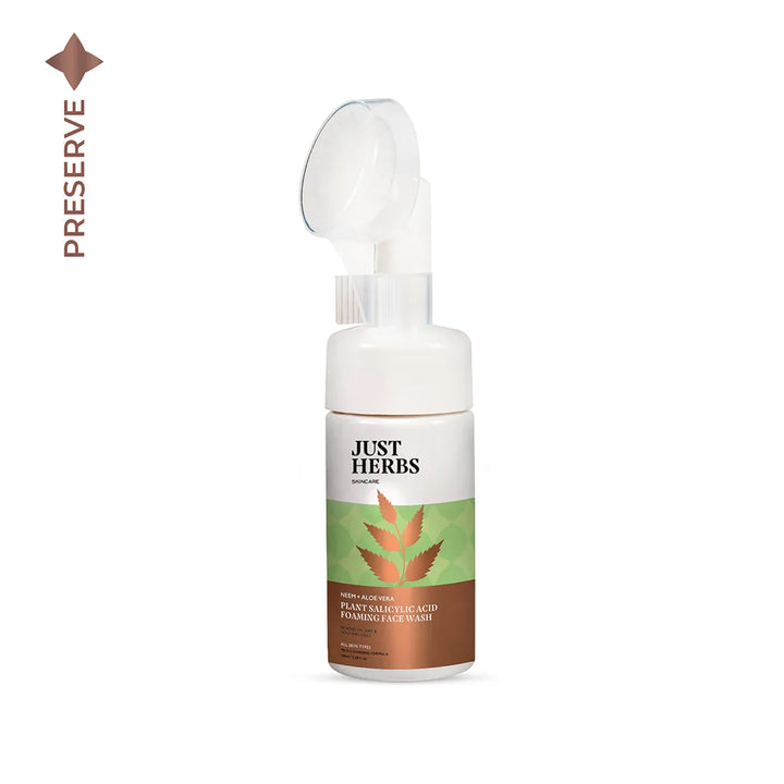 Just Herbs - Neem + Aloe Vera Clear Skin Face Wash 100g