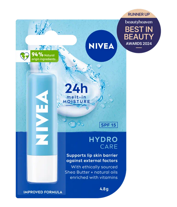 Nivea - Hydro Care Lip Balm SPF 15 4.8g