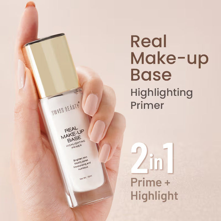 Swiss Beauty - Highlighting Primer Pink Tint Shade No. 3
