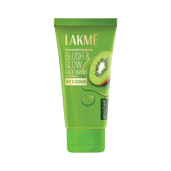Lakme Blush & Glow Kiwi Freshness Gel Face Wash With Kiwi Extracts 100g