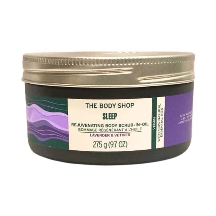 The Body Shop - SLEEP Lavender & Vetiver Body Scrub Oil 275g