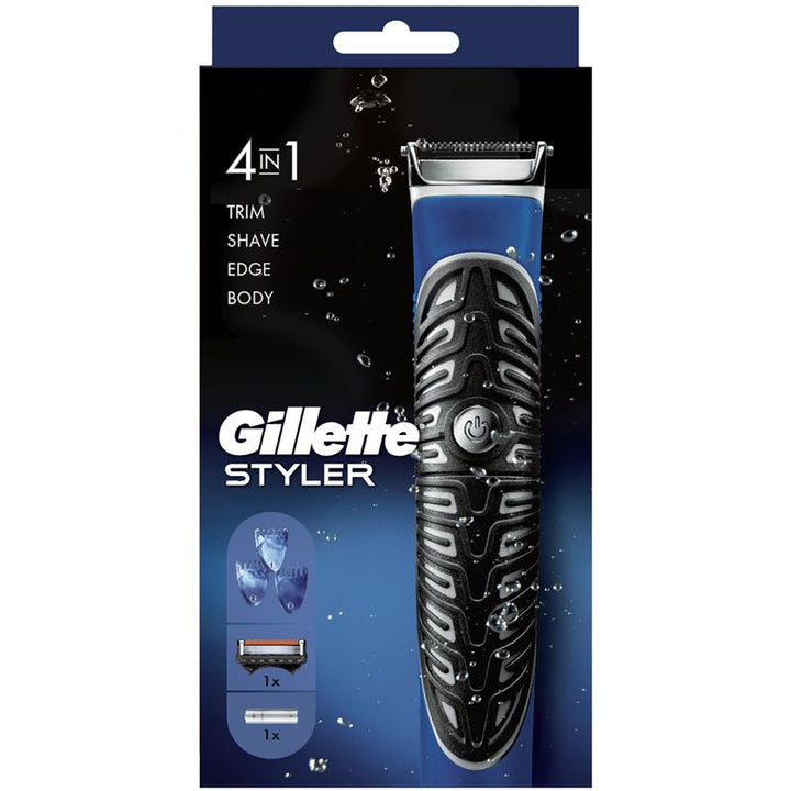 Gillette - Fusion Proglide 4-in-1 Styler for Shaving, Beard-Shaping & Body Hair Trimming