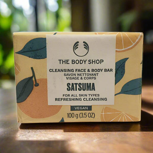 The Body Shop - Satsuma Cleansing Face & Body Bar 100G