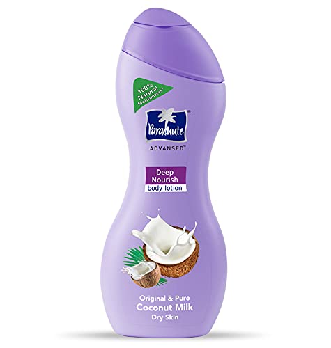 Parachute Advansed Deep Nourish Body Lotion For Women & Men - 100% Natural, 72h Moisturisation 250ml