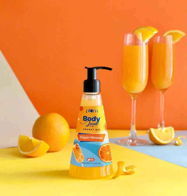 Plum - Trippin Mimosas Shower Gel by Plum BodyLovin 240ml