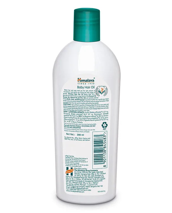 Himalaya - Baby Hair Oil 200ml