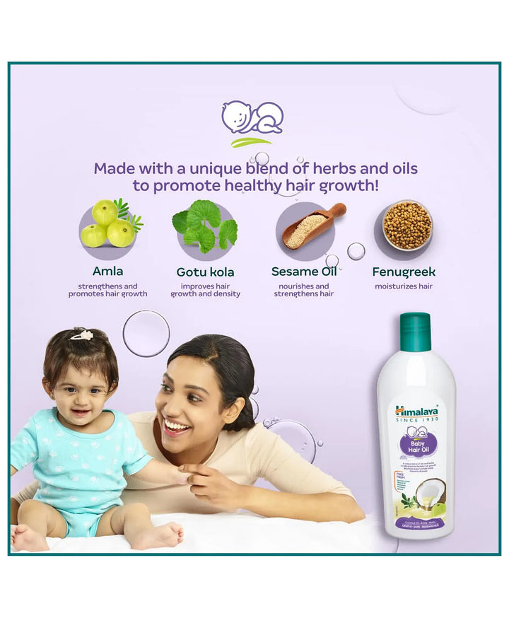 Himalaya - Baby Hair Oil 200ml