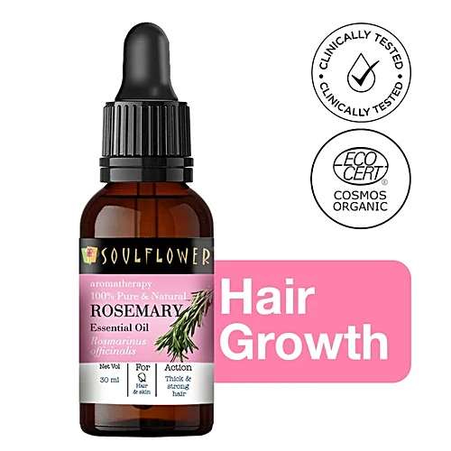 SoulFlower - Rosemary Essential Oil for Baby Hair Growth 30ml