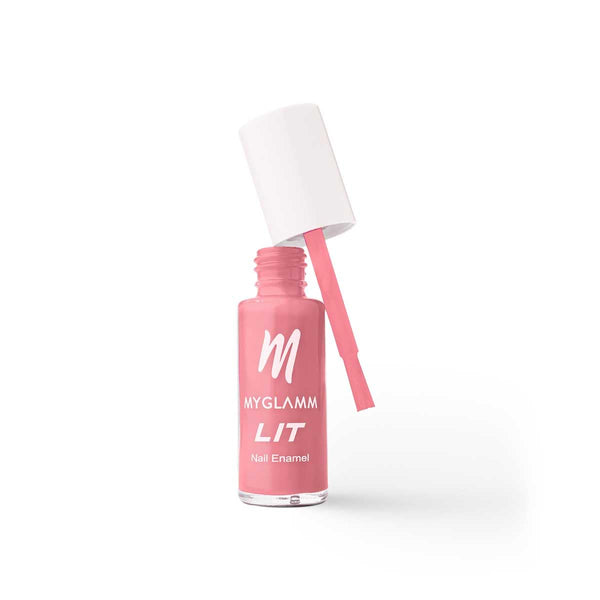 MyGlamm - LIT Long Lasting Nail Enamel 7ml - Hey Gurl