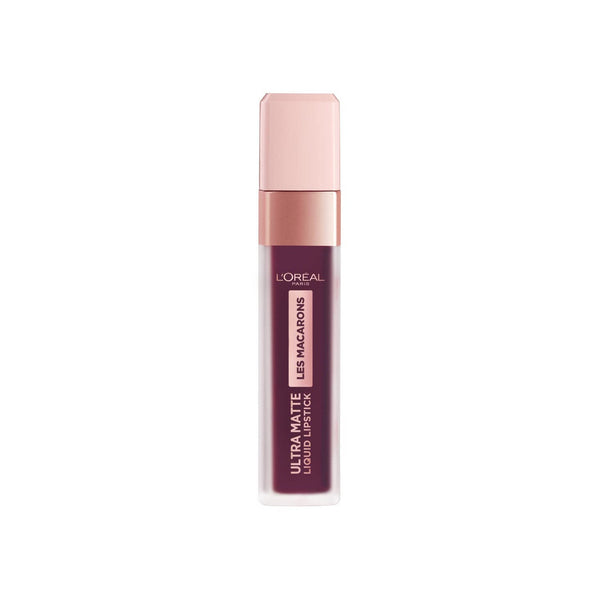 L'Oreal Paris - Les Macarons Ultra Matte Liquid Lipstick 830 Blackcurrant Crush