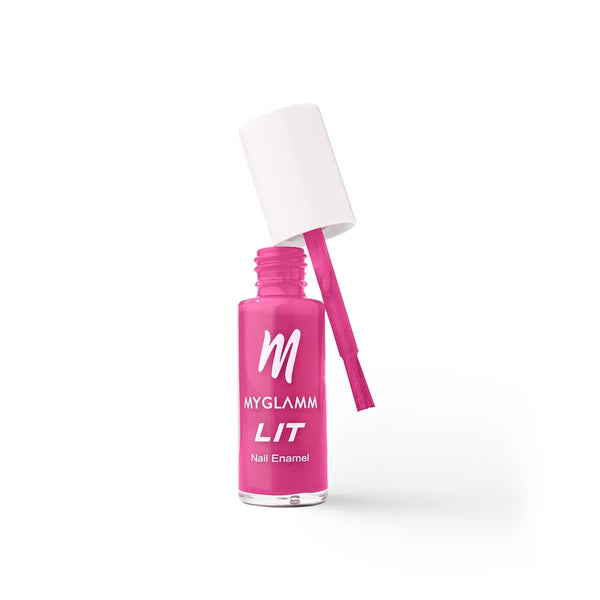 MyGlamm - LIT Long Lasting Nail Enamel 7ml - Babe