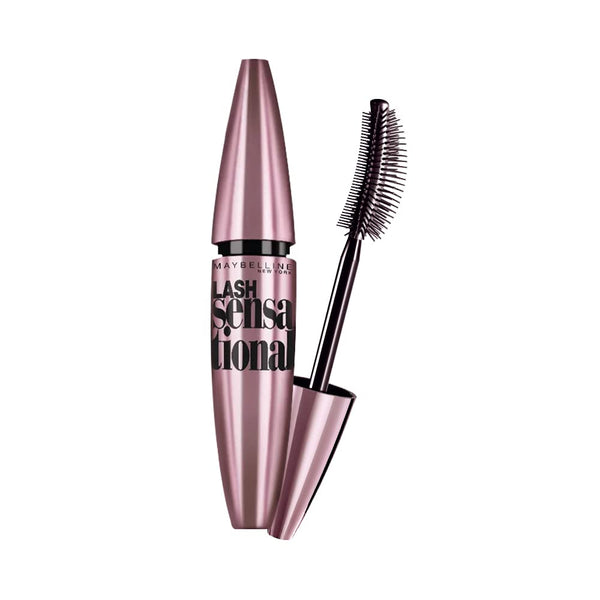 Maybelline - New York Mascara, No-clumping, Fanning Brush, Waterproof, Lash Sensational, Black 10ml