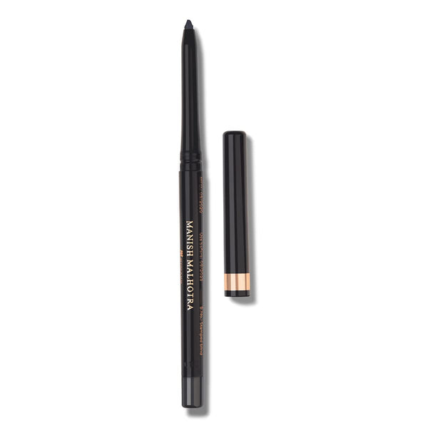 MyGlamm - Manish Malhotra 24H Kajal Eyeliner - Smokey Diamond (Grey) | Long Lasting, WaterProof, Smudge Proof Retractable Eye Kajal Pencil