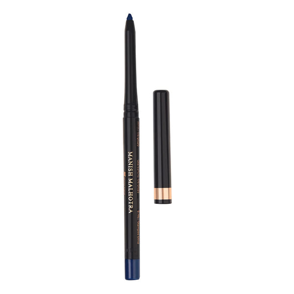 MyGlamm - Manish Malhotra 24H Kajal Eyeliner - Starry Night (Blue) | Long Lasting, WaterProof, Smudge Proof Retractable Eye Kajal Pencil