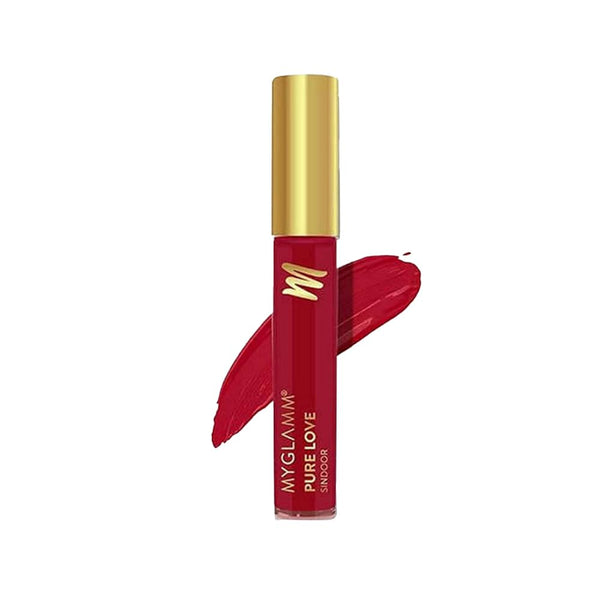 MyGlamm - Pure Love Sindoor - Royal Maroon (Maroon Shade) | Quick Dry, Long Lasting, Smudgeproof, Water-Resistant & Sweatproof Liquid Sindoor