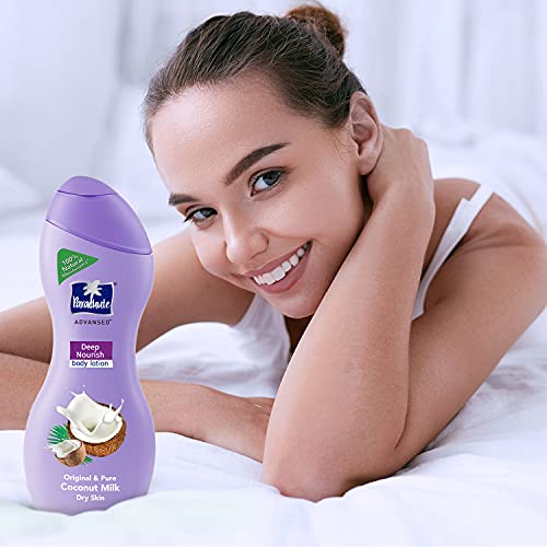 Parachute Advansed Deep Nourish Body Lotion For Women & Men - 100% Natural, 72h Moisturisation 250ml
