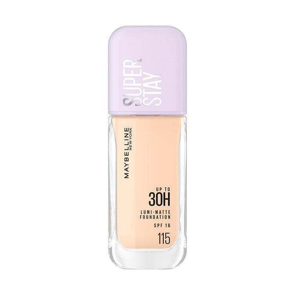 Maybelline - New York Super Stay Lumi-Matte Liquid Foundation - 115, 30H Wear, Transfer Proof 35ml
