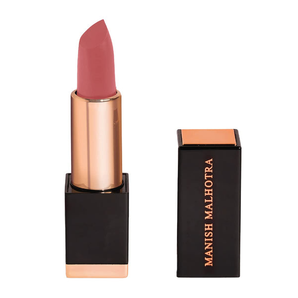 MyGlamm - Manish Malhotra Soft Matte Lipstick - Sugar Almond (Toasted Brown Shade) | Long Lasting, Hydrating, Moisturising, Matte Finish Creamy Lipstick
