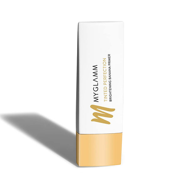 MyGlamm - Tinted Perfection Brightening Banana Primer - Skin Blurring And Brightening Base Primer