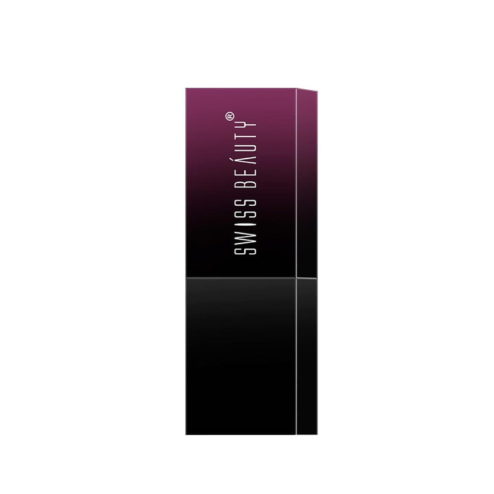 Swiss Beauty - HD Matte Lipstick Attitude Shade No. 12