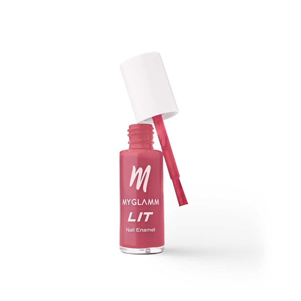 MyGlamm - LIT Long Lasting & Chip-Resistant Nail Enamel 7ml - Go Cray