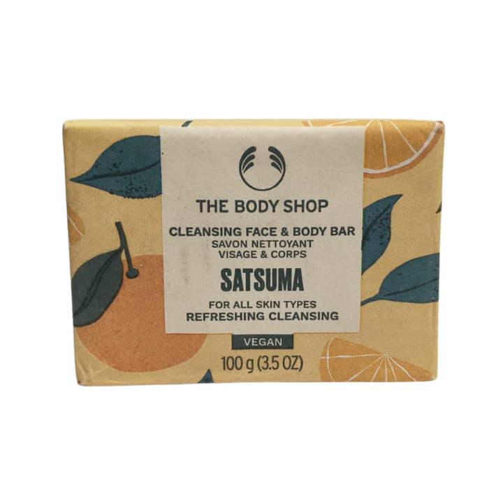 The Body Shop - Satsuma Cleansing Face & Body Bar 100G