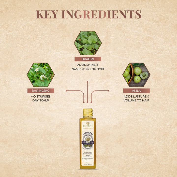 Just Herbs - Bhringraj Tail 100ml