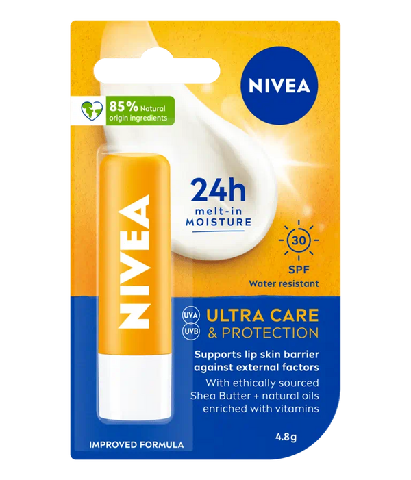Nivea - Ultra Care & Protect SPF 30 Lip Balm 4.8g