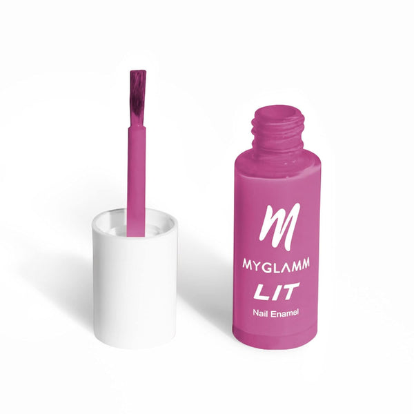 MyGlamm - LIT Long Lasting Nail Enamel 7ml - Bold Digger