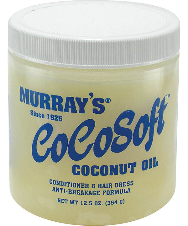 Murrays Cocosoft Coconut Oil. White 12.5oz - Kess Hair and Beauty