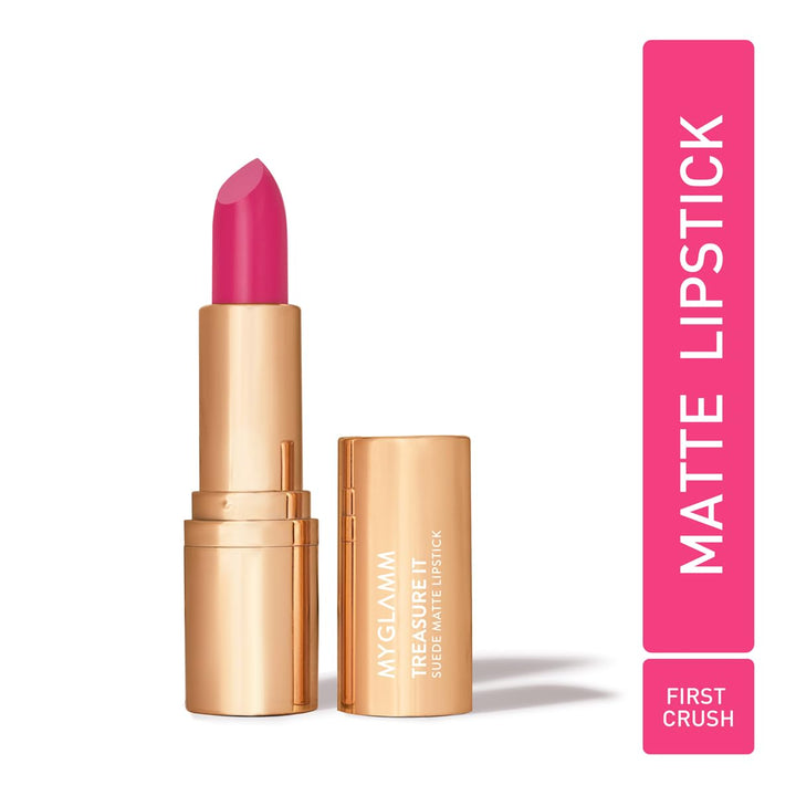 MyGlamm - Treasure IT Suede Matte Lipstick 4.2g Shade No. 05 First Crush