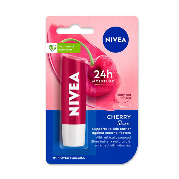 Nivea - Melt In Lip Balm Cherry Shine 4.8g